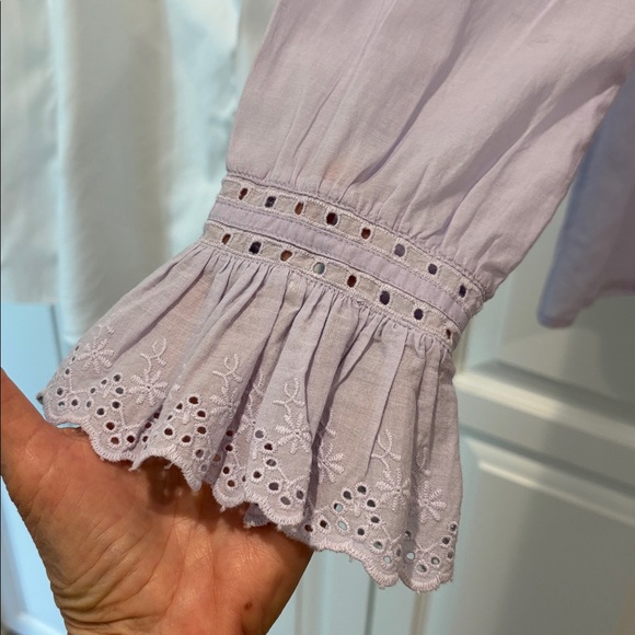 J.Crew Ruffle collar blouse - Picture 7 of 11